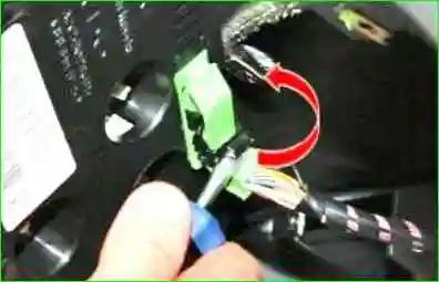 Замена ламп комбинации приборов