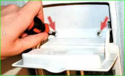 Sustitución del sensor de temperatura interior Lada Priora