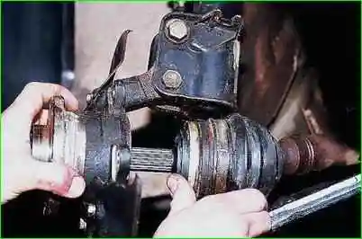 Замена подшипника передней ступицы