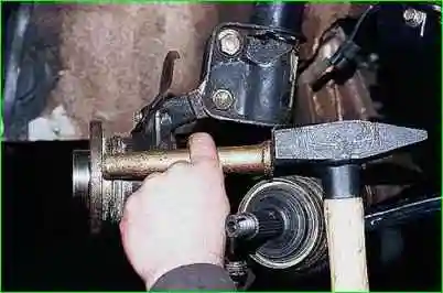 Замена подшипника передней ступицы