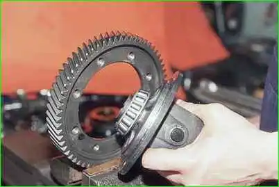 Disassembling the differential