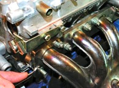 Замена каталитического коллектора двигателя ВАЗ-21126 Лада Приора