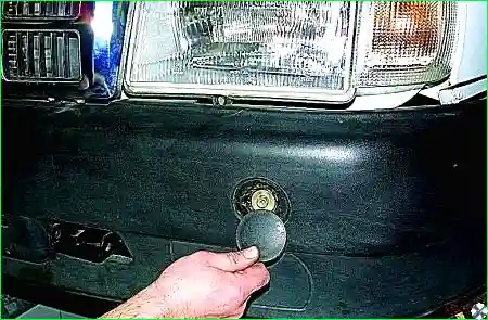 Снятие и установка бамперов автомобиля Соболь