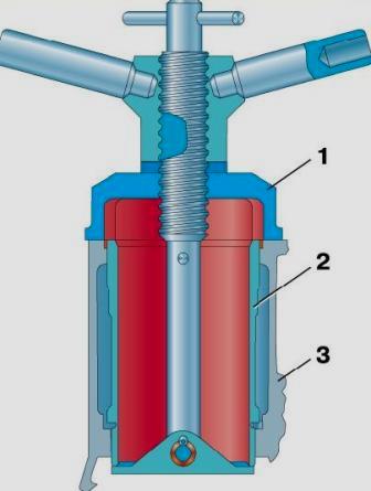 Cylinder block puller