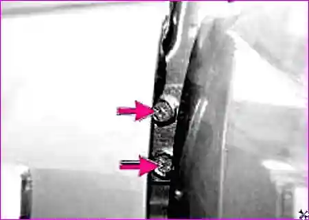 Снятие двери