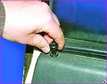 Кнопка отключения замка