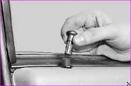 Снятие кнопки