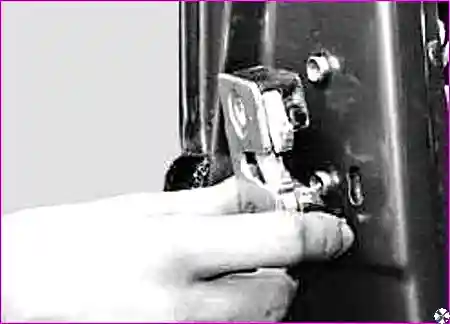 Снятие наружного замка