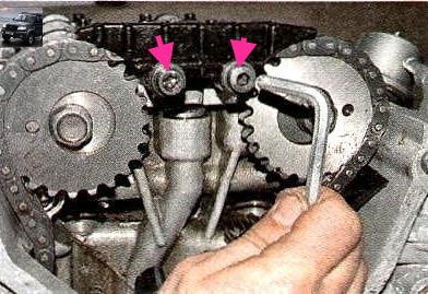 Replacement timing chains and gears ZMZ-405