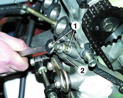 ZMZ engine camshaft drive chain hydraulic tensioner