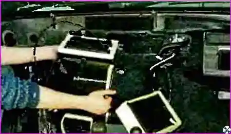 Отопитель в сборе, снятый с автомобиля