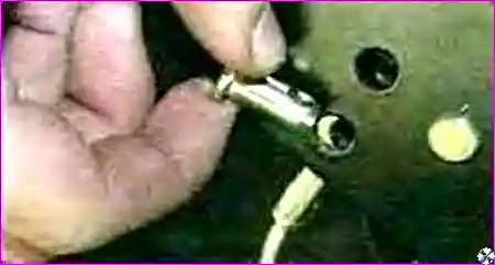 Извлечение пальца