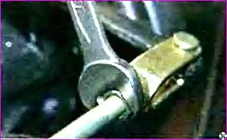 Ослабление контргайки