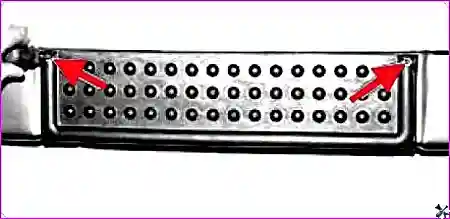 Винты крепления резиновой накладки