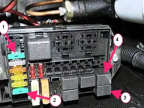 Предохранители и реле УАЗ Патриот