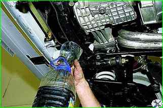 How to change the oil and filter VAZ-21213, 21214