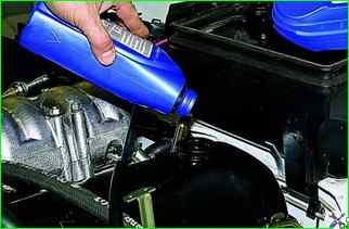 How to change the oil and filter VAZ-21213, 21214