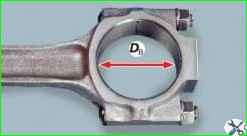 Checking and assembling the connecting rod and piston group