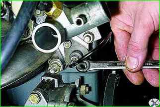 How to remove and install the hydraulic chain tensioner VAZ-21214