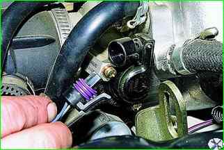 Removing the throttle position sensor