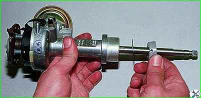 Repair of ignition distributor sensor