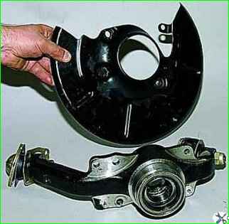 How to replace the front wheel hub bearings on a VAZ-2121