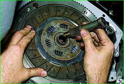 Replacing car clutch discs