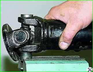 How to repair the cardan shaft VAZ-2121