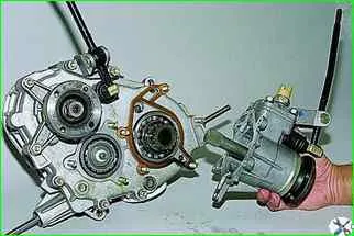 How to disassemble the VAZ-2121 transfer case