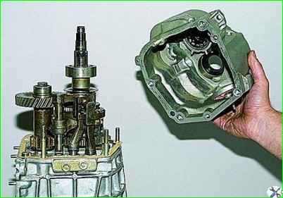 Disassembly and repair of gearbox