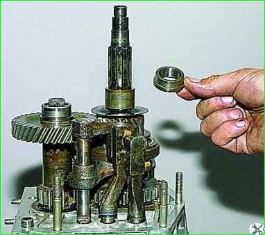 Disassembly and repair of gearbox