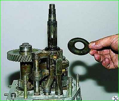 Disassembly and repair of gearbox