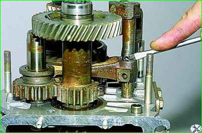 Disassembly and repair of gearbox