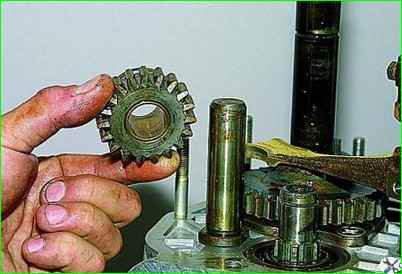 Disassembly and repair of gearbox