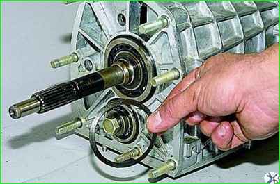 Disassembly and repair of gearbox