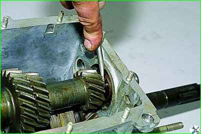 Disassembly and repair of gearbox