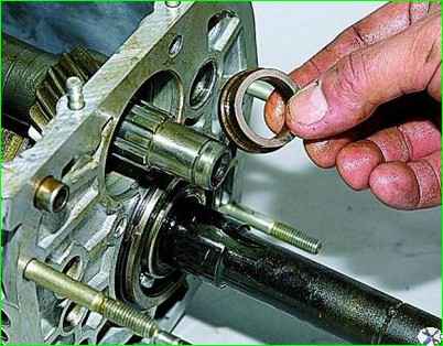 Disassembly and repair of gearbox