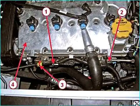 Как снять рампу форсунок Lada Xray Как снять рампу форсунок Lada Xray