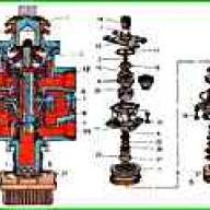 Двухсекционный тормозной кран ЗИЛ-5301