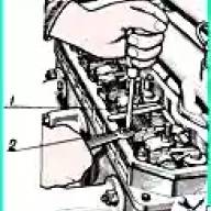 Design des Gasverteilungsmechanismus des D-245.7E2 / D-245.9E2-Motors des PAZ 32053-07-Busses