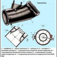 Смеситель, воздухоочиститель Камаз