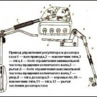 Привод регулятора и дозатора Камаз