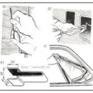 Замена опускных стекол