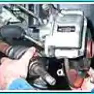 Як зняти приводи коліс з КПП JH3 Лада Ларгус