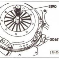 Снятие, установка сцепления VW Passat