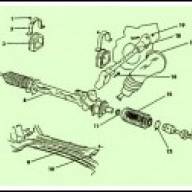 Механический привод руля VW Passat
