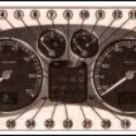 Контрольные приборы Peugeot 307