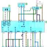 Схема управления двигателем с блоком М-140 Авео Шевролет