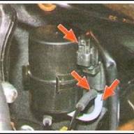 Клапан заслонки впускной трубы Авео Шевролет