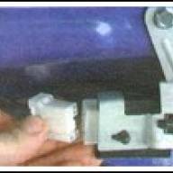 Моторедуктор заднего стекла  Авео Шевролет